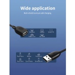 CABLETIME καλώδιο προέκτασης USB 2.0 CT-AMAF2.0, 480Mbps, 1.5m, μαύρο - Image 5