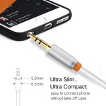 CABLETIME καλώδιο ήχου 3.5mm CT-AV311-P11RG, γωνιακό, gold plated, 3m, λευκό - Image 2