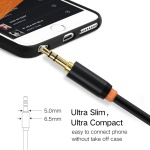 CABLETIME καλώδιο ήχου 3.5mm σε 2x RCA CT-AV314-P12G, 0.5m, μαύρο - Image 2