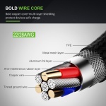 CABLETIME καλώδιο USB-C σε micro Β USB CT-U33-CMMCBG, 5Gbps, 1m, μαύρο - Image 3