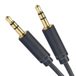 CABLETIME καλώδιο ήχου 3.5mm CT-AV301-H11G, gold plated, 5m, μπλε - Image 2