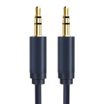 CABLETIME καλώδιο ήχου 3.5mm CT-AV301-H11G, gold plated, 5m, μπλε
