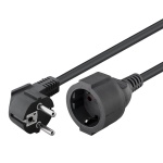 GOOBAY μπαλαντέζα προέκταση ρεύματος 94700, schuko, 3x 1.5mm², 2m, μαύρη