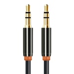 CABLETIME καλώδιο ήχου 3.5mm CT-AV311-P11G, gold plated, 3m, μαύρο