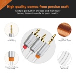 CABLETIME καλώδιο ήχου 3.5mm σε 2x RCA CT-AV314-P12G, 3m, λευκό - Image 3