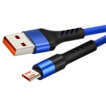 CABLETIME καλώδιο micro USB σε USB CT-C165-P05, 2.4A, 480Mbps, 1m, μπλε