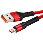 CABLETIME καλώδιο micro USB σε USB CT-C165-P05, 2.4A, 480Mbps, 1m, κόκκινο
