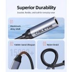 CABLETIME αντάπτορας USB-C σε 3.5mm CT-CMAUF-AG, γκρι - Image 2