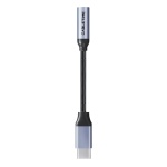 CABLETIME αντάπτορας USB-C σε 3.5mm CT-CMAUF-AG, γκρι
