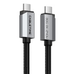CABLETIME καλώδιο USB-C CT-USB4V2, USB4, 240W, 80Gbps, 8K/60Hz, 1m, μαύρο