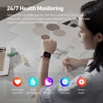 ZEBLAZE smartwatch GTS 4, heart rate, 1.94" AMOLED, IP68, μαύρο - Image 3