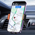 KAKUSIGA βάση smartphone αυτοκινήτου KSC-1720 για αεραγωγούς, μαύρη - Image 2