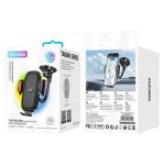 KAKUSIGA βάση smartphone αυτοκινήτου KSC-1723 για ταμπλό/παρμπρίζ, μαύρη - Image 4