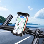 KAKUSIGA βάση ποδηλάτου/μηχανής για smartphone KSC-1739, μαύρη - Image 2