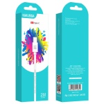 KAKUSIGA καλώδιο USB-C σε USB KSC-332, 2.4A, 480Mbps, 2m, λευκό - Image 4