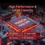 ONERUGGED tablet T1, 8.68", 8/128GB, 4G, 8000mAh, IP68/MIL-STD 810H/Atex Zone 2, μαύρο - Image 3