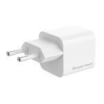POWERTECH φορτιστής τοίχου PT-1577 με καλώδιο, USB-C, 65W, GaN, AVS, λευκός - Image 2