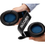 SADES Gaming headset Tpower με 40mm ακουστικά, Blue - Image 3