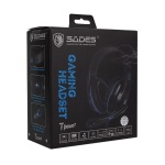 SADES Gaming headset Tpower με 40mm ακουστικά, Blue - Image 5