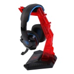 SADES επιτραπέζια βάση ακουστικών Wolfbone, κόκκινη - Image 2