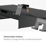 BRATECK επιτραπέζια βάση για οθόνη/laptop/smartphone/tablet STB-128-02 με συρτάρι, 13-32", έως 20kg, heavy duty, μαύρη - Image 5