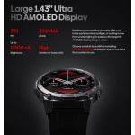 ZEBLAZE smartwatch Vibe 7 Pro, heart rate, 1.43" AMOLED, 3 ATM, ασημί - Image 3